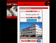 Tablet Screenshot of madeinchina.es